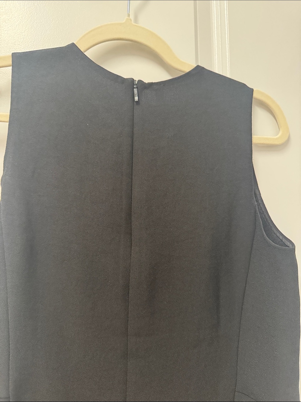 SPANX Black Sleeveless Peplum Tank Top - Picture 2 of 3
